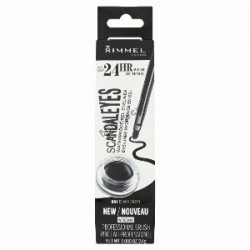 جل لاينر ريميل سكاندال أيز ضد الماء (001 Black)