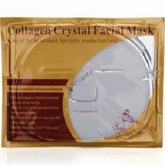 قناع الكولاجين الذهبي الكريستالي للوجه