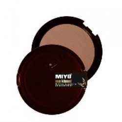 بودرة مضغوطة ميو برونزية مطفية